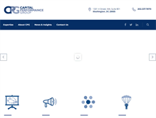Tablet Screenshot of capitalperform.com